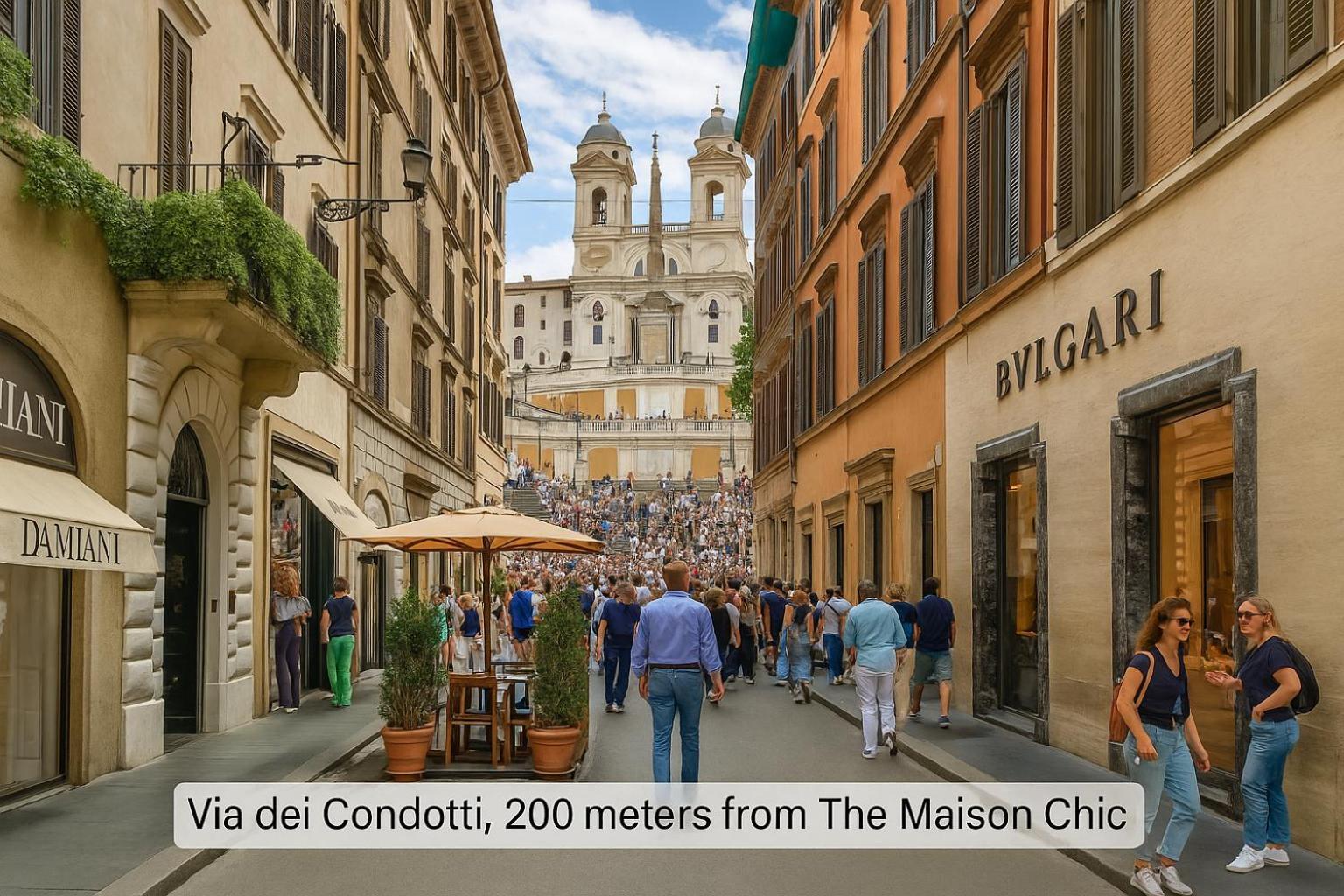 Maison Chic Spagna Two Roma Esterno foto